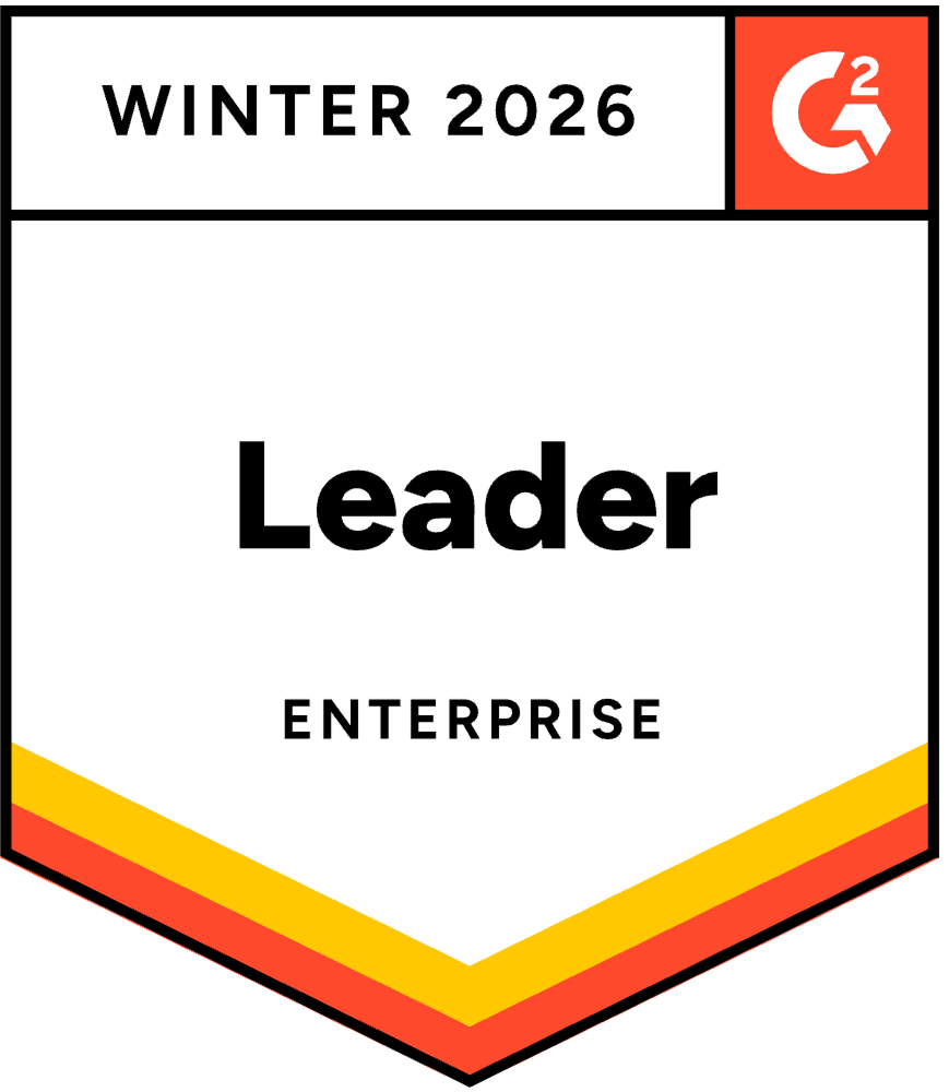 G2 Leader, Enterprise, Winter 2026